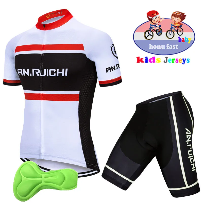 

children's bicycle jersey summer boy quick-drying breathable short-sleeved bicycle mountain bike suit Ropa Ciclismo suit 2021