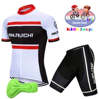 childrens bicycle jersey summer boy quick drying breathable short sleeved bicycle mountain bike suit ropa ciclismo suit 2021