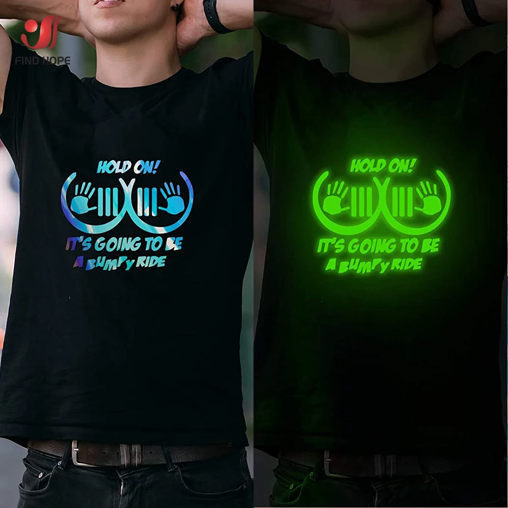 Зеленая светящаяся теплопередающая виниловая пленка в темноте HTV печать одежды