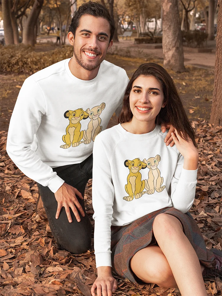 

Король Лев Симба Sweat Дисней Толстовка Женщина Бесплатная доставка Толстовка Испания Франция 2022 Весна Осень 90S Повседневная мода Harajuku