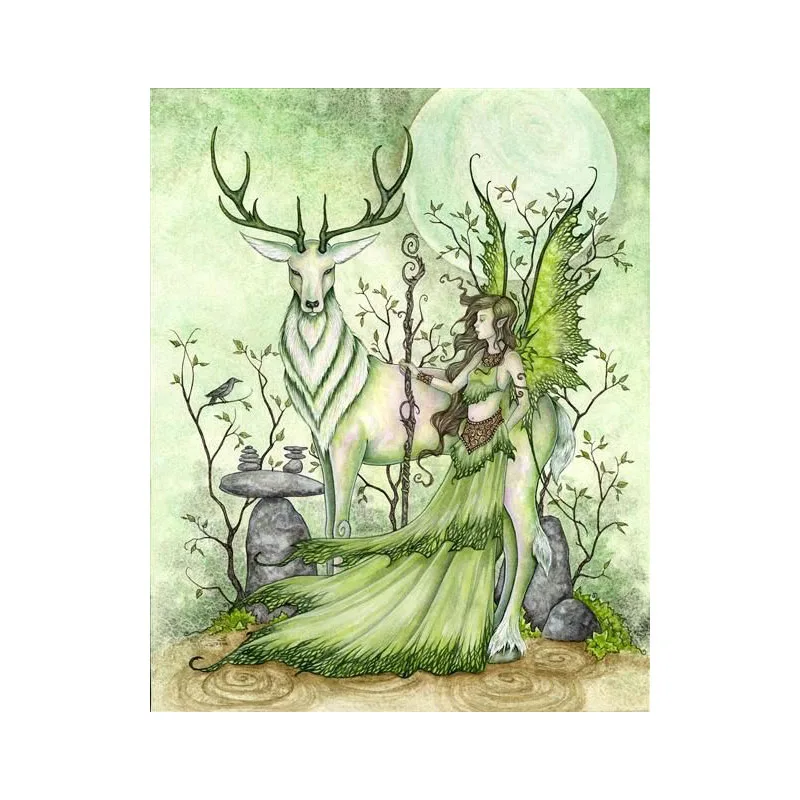 

Fairy,5D DIY Full Square/Round Diamond Painting Diamond Embroidery Cross Stitch Home Decoration Paintings