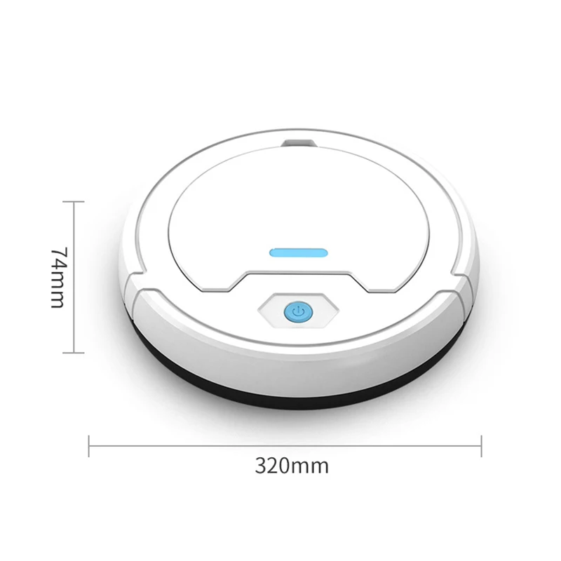

Smart Robot Vacuum Cleaner Auto Sweeper Floor Carpet Clean Rechargeable Sweeping Mopping Cleaner Home Kitchen Garden