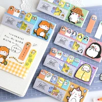 memo pad kawaii nekoni cartoon animal unicorn sticker hand account convenient paste with n times 60 pages for each sheet