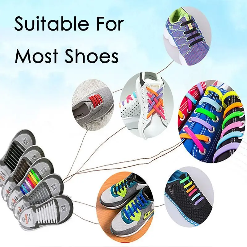 Силиконовые шнурки без завязывания|Полки и органайзеры для обуви| |