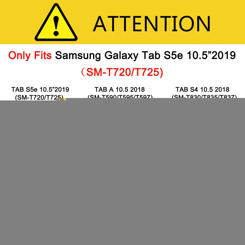 Чехол-книжка для планшета, кожаный чехол для samsung Tab S5e 10,5 чехол, прозрачная задняя крышка для samsung Galaxy Tap S 5E чехол T720 T750