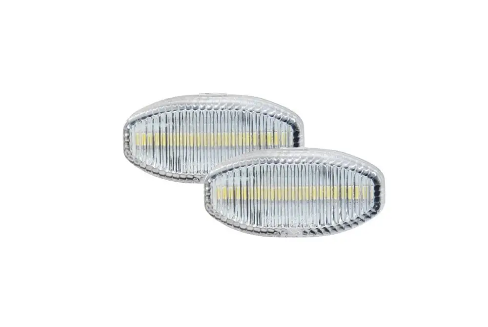 

Для Ford F150 SVT Raptor 2010-2014 прозрачные или дымчатые линзы автомобиля передний янтарный светодиодный боковой габаритный фонарь указатель поворота