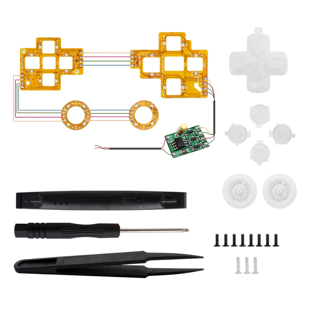 

1 Set PS5 Gamepad Modified Luminous Decorative Board Modified Accessories