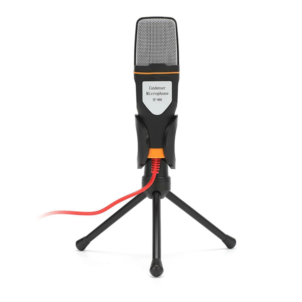 SF-666 студии звукозаписи микрофон ручной для компьютера чат портативных ПК