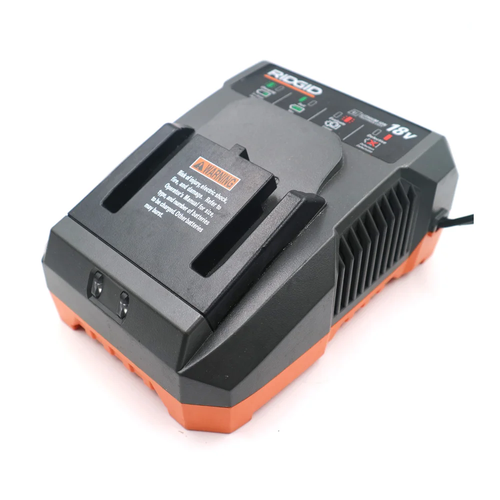 C& P для фирменного использования подлинный ridgid AEG CH03 18 в двойной химический умный аккумулятор зарядное устройство BL1218 L1830R R840083 литий-ионный аккумулятор зарядное устройство