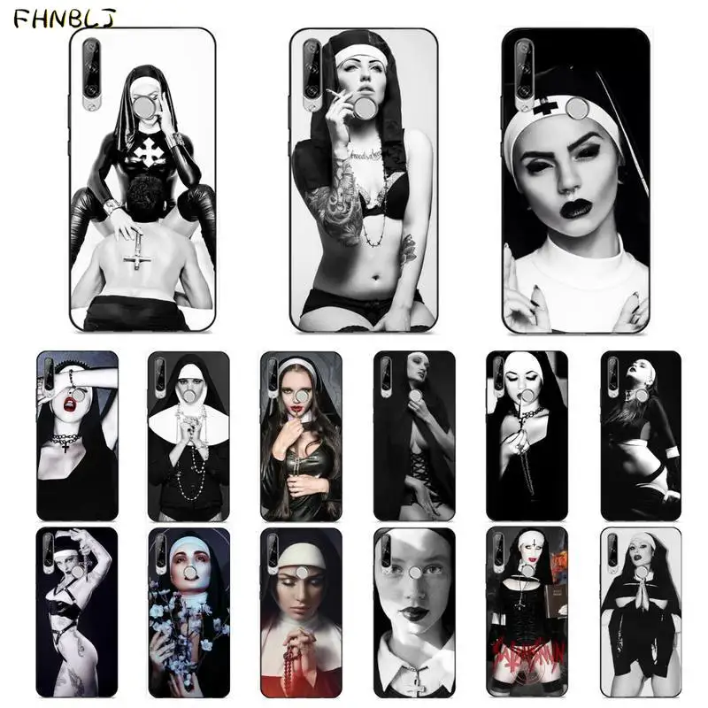 FHNBLJ сестра стиль монахини сексуальная девушка чехол для телефона huawei