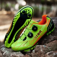 new men and women on the road mountain biking shoes ultra light bicycle sports shoes self locking professional breathable