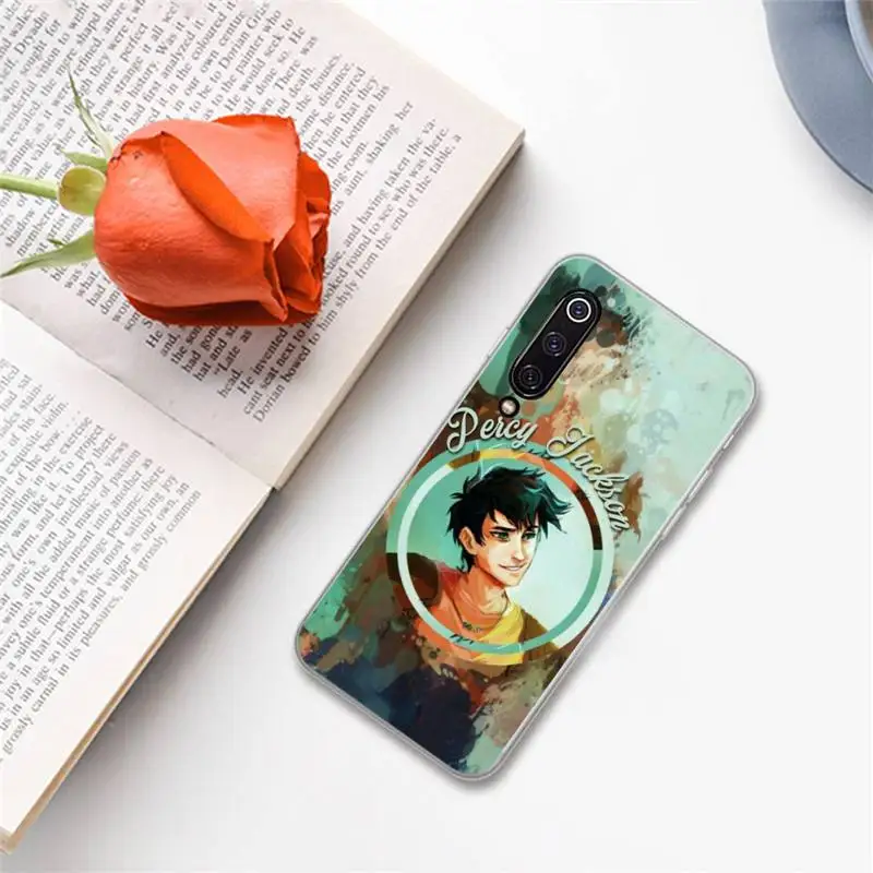 

percy jackson cartoon Movie Phone Case For Xiaomi Redmi note 7 8 9 A t k30 max3 9 s 10 pro lite