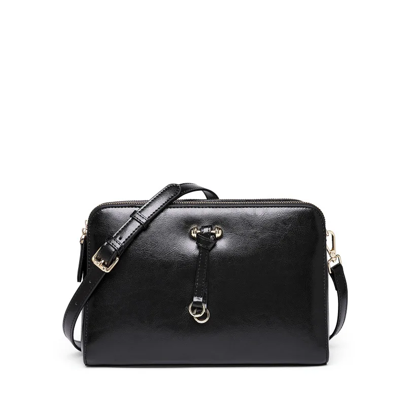 

Genuine Leather Purses and Handbags New Fashion Women Leather Bags High Capacity Crossbody Bags for Women Black Designer Bag