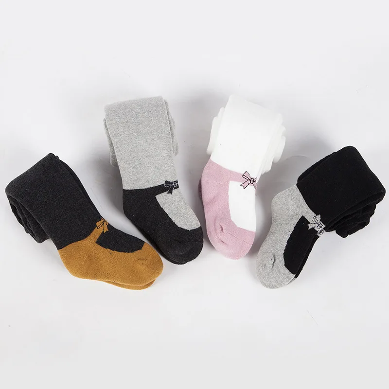 Весенне осенне зимний хлопковый утепленный трикотажный подогреватель детская