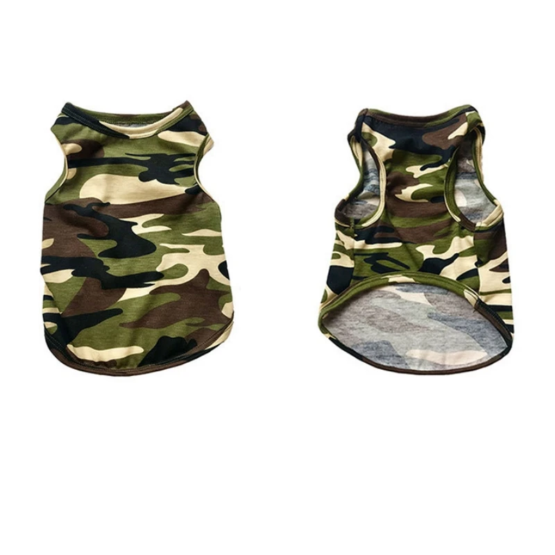 Одежда для маленьких собак и щенков летняя хлопковая жилетка костюм кошек одежда