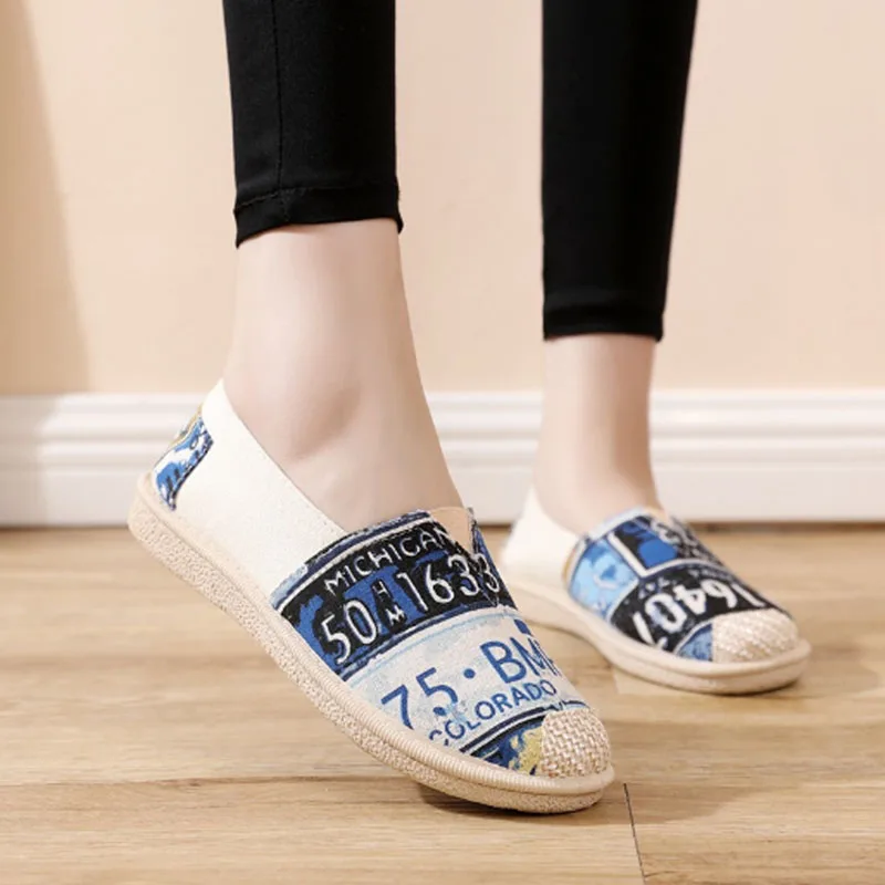 

Ladies flat shoes Ladies fisherman shoes Ladies pregnant shoes fashionable breathable casual shoes ladies canvas shoes footwear