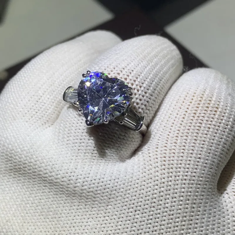 Новинка уникальное роскошное ювелирное изделие изящное 925 пробы серебряное в