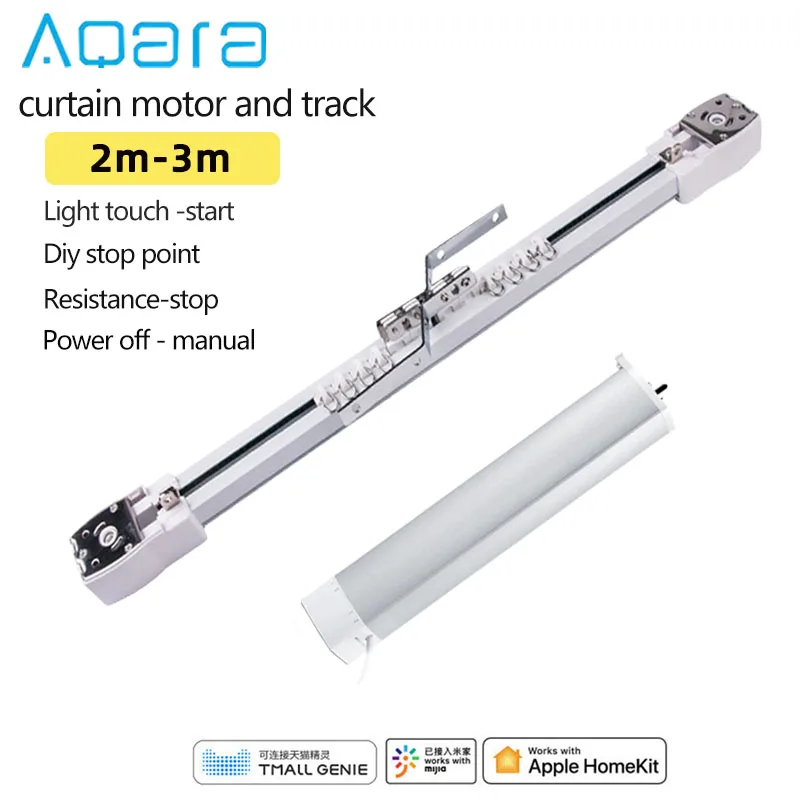 

Aqara Smart motorized curtain track Wireless Remote Control Electric ZigBee curtain motor work with homekit for smart home