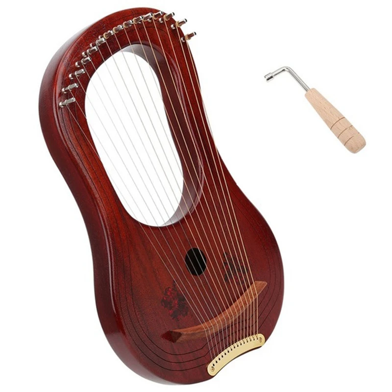

Hot-GECKO 15-String Lyre Harp