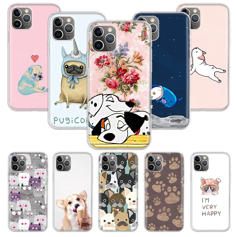 Чехол для Apple iPhone 7 8 Plus 11 12 Mini Pro 10 X XS XR 6 6S 5 | Мобильные телефоны и аксессуары