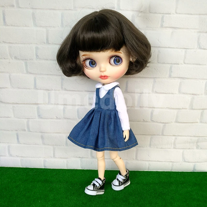 1 шт. милое студенческое платье для Барби OB24 Obitsu 27 Blyth 1/6 BJD кукла одежда аксессуары