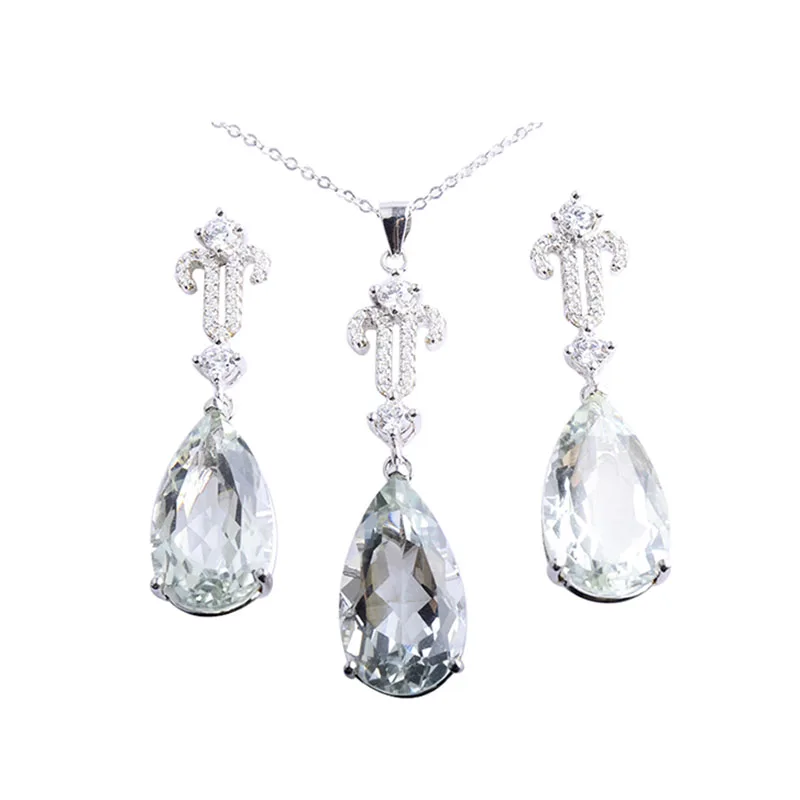 Женские и женские серьги подвески из серебра 925 пробы с