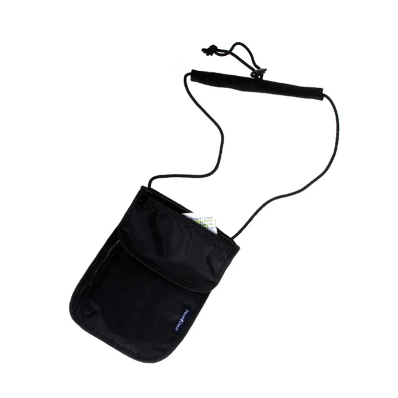 1pcs Neck Hanging Travel Cover Wallet ID Holder Storage Money Bag Multifunction Card Package | Дом и сад