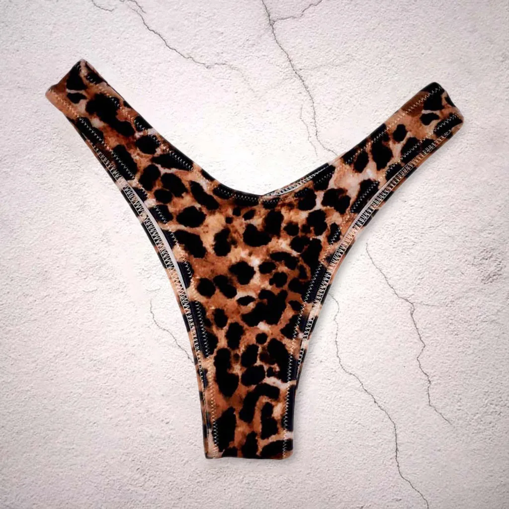 Сексуальное женское бикини с леопардовым принтом и змеиным принтом| |