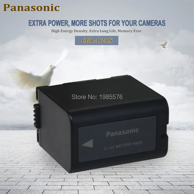 Аккумулятор для цифровой камеры Panasonic CGR D28S литиевые батареи D28S|Перезаряжаемые