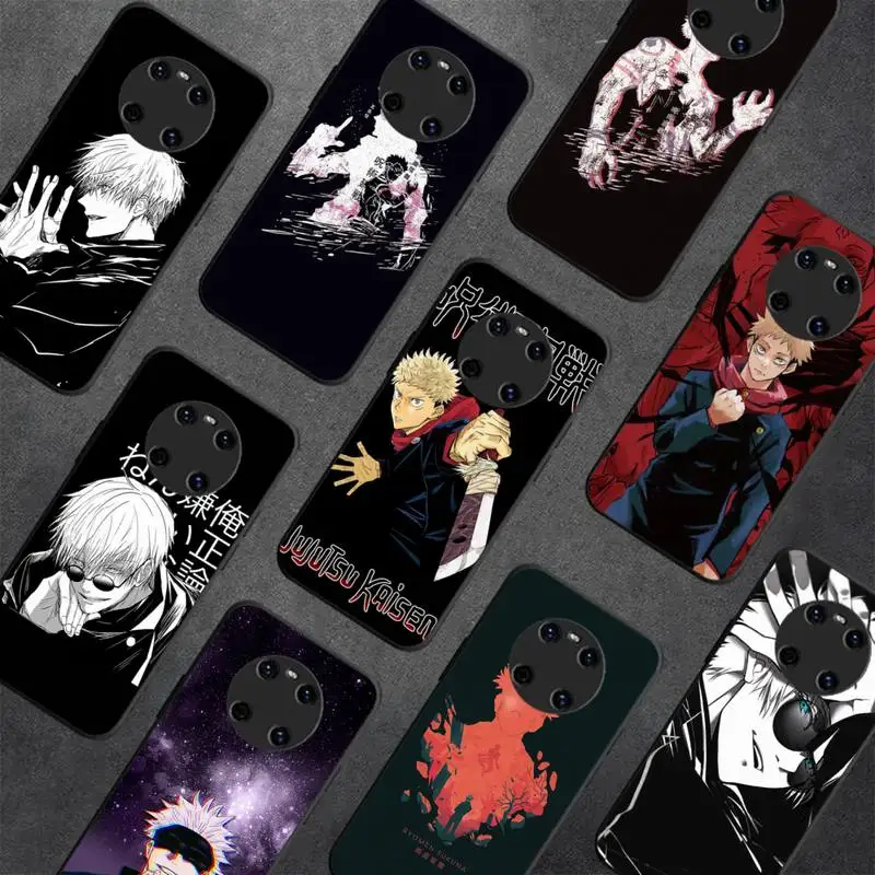 

Jujutsu Kaisen Yuji Itadori Fushiguro Megumi Phone Case For Huawei Y5 Y62019 Y52018 Y92019 Luxury funda case for 9prime2019