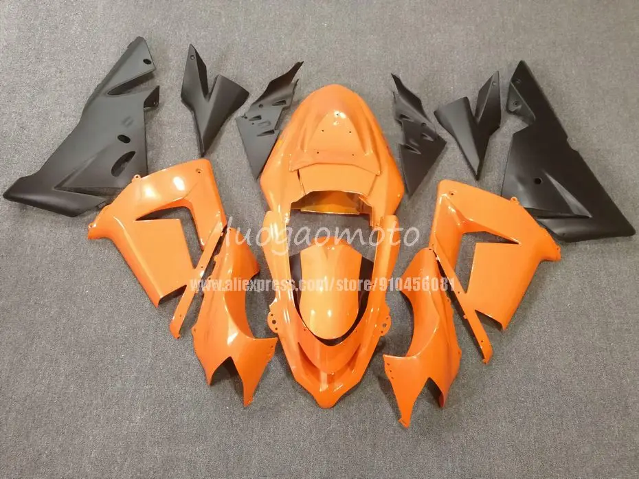 

Free shipping ABS black yellow Fairings Injection kit for Kawasaki ZX10R 2004 2005 bicycle parts ZX10R 04 05 ZX 10R bodywork set