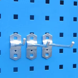 Стальной настенный инструмент коробка для хранения деталей, крюк для гаража, стеллажа, оборудование, инструмент, коробка-органайзер, подвесная доска