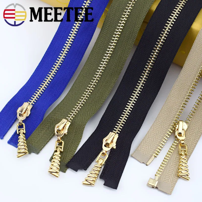 1/3 шт. Meetee 85 см 5 # разъемная застежка молния застежки молнии металла
