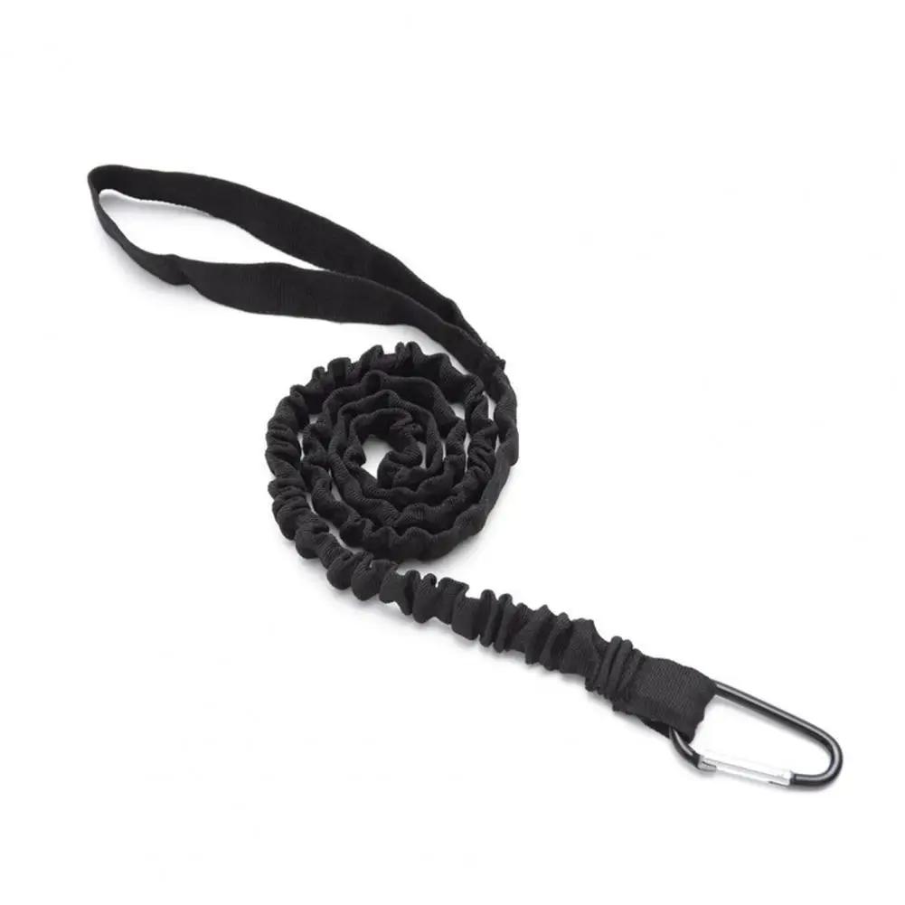 

Поводок для весла с карабином типа D, профессиональный, устойчивый к потере, прочный, эластичный, резиновый, для лодки, каноэ, для байдарки