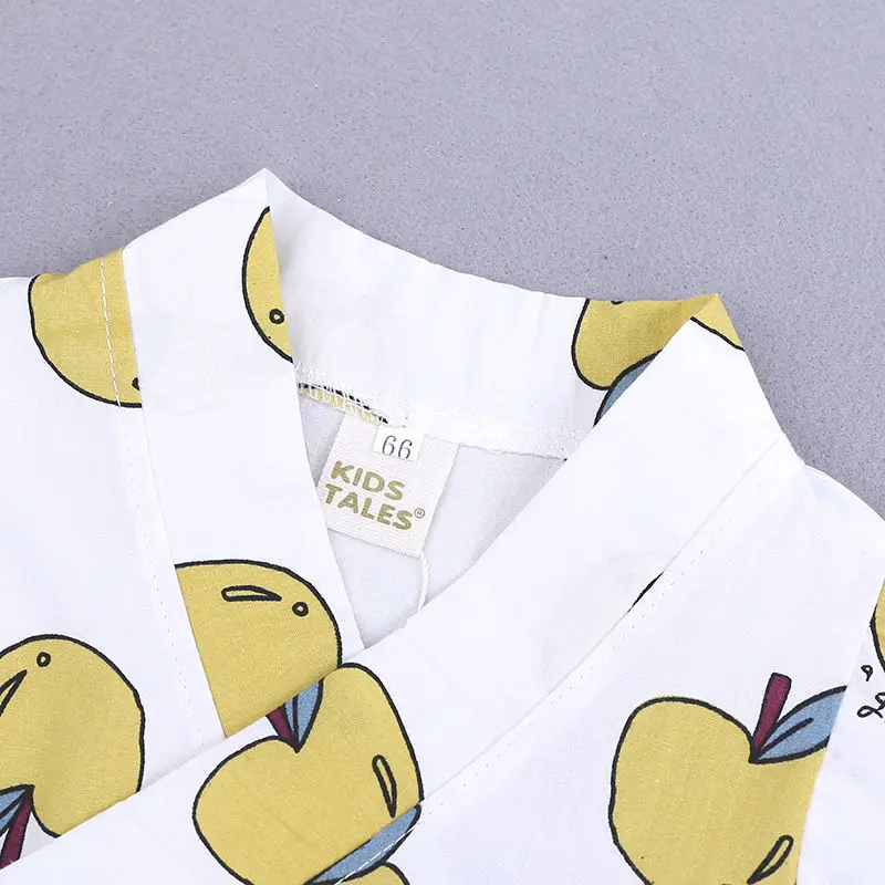 2020 летние детские комбинезоны для новорожденных с фруктовым принтом комбинезон