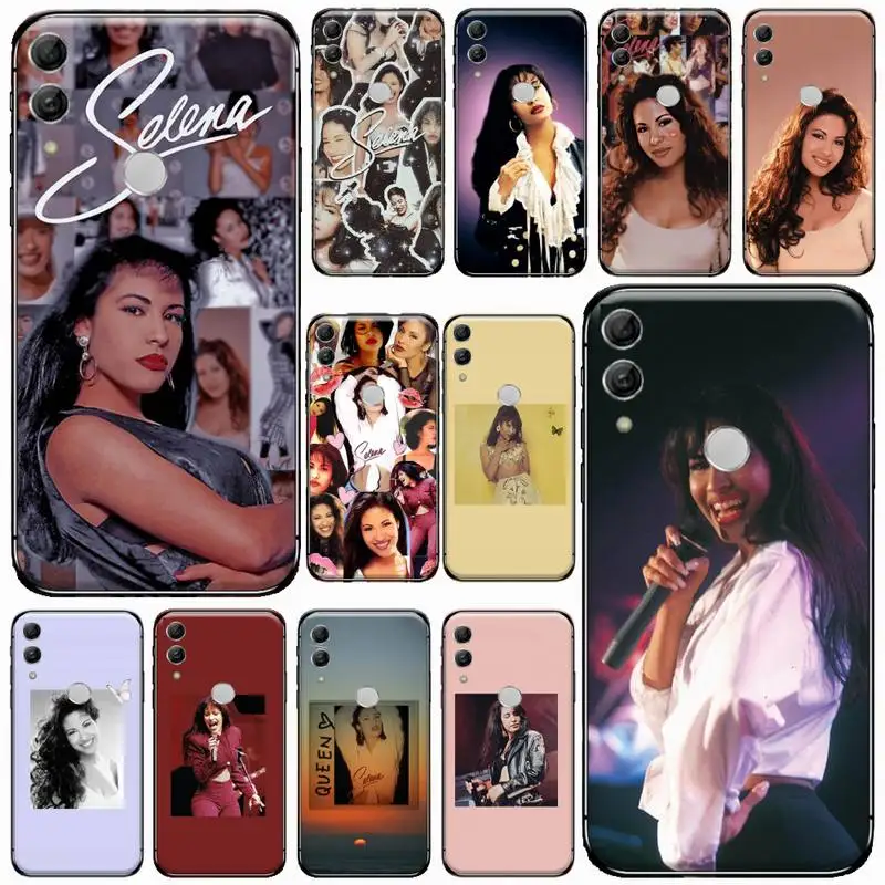 

Selena quintanilla American singer Phone Case For Huawei honor Mate P 10 20 30 40 Pro 10i 9 10 20 8x Lite Y91C V17 6.38 6.44