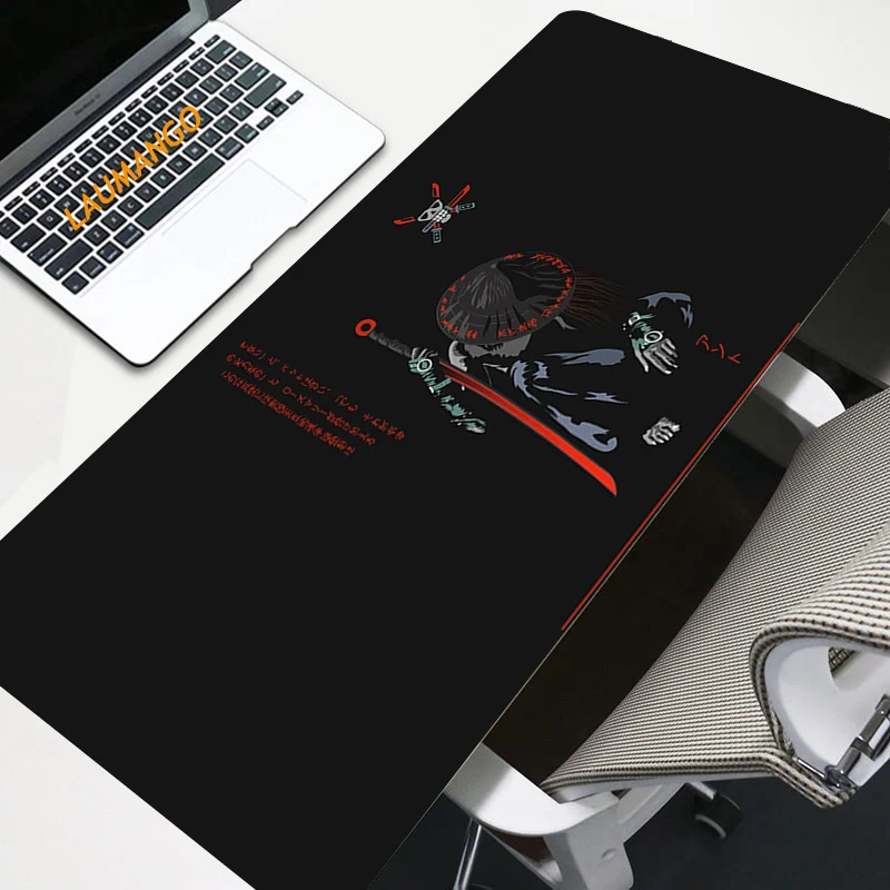 

Anime Mouse Pad Large 900x400 Keyboard Black Rubber Gaming Accessories Mousepad Desk Mat Gamer Computer Illustration Art Carpet