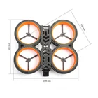 Diatone MXC Taycan 349369 158 мм 3-дюймовый беспилотник CineWhoop frestyle Duct из углеродного волокна FPV рамка для RC Duct Drone Racing frestyle