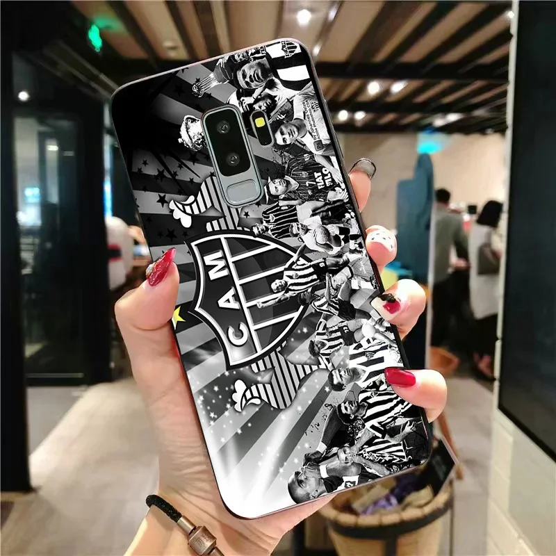 Чехол для телефона FC Atletico Mineiro Samsung S6 S7 Edge S8 S9 S10E Note8 Note 9 10 A9 C10 J7 Max DIY чехол черного