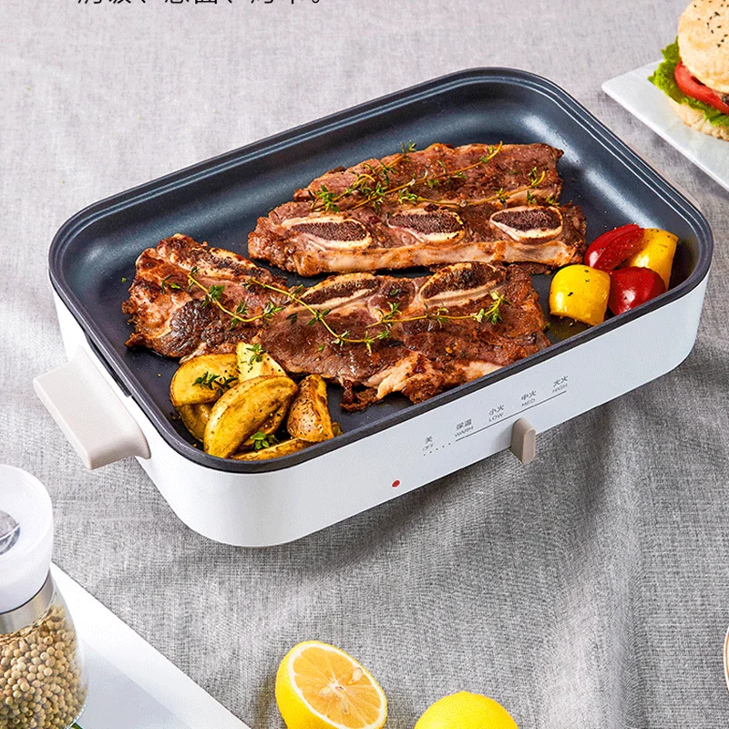 Красивая многофункциональная кухонная утварь электрический гриль для дома без