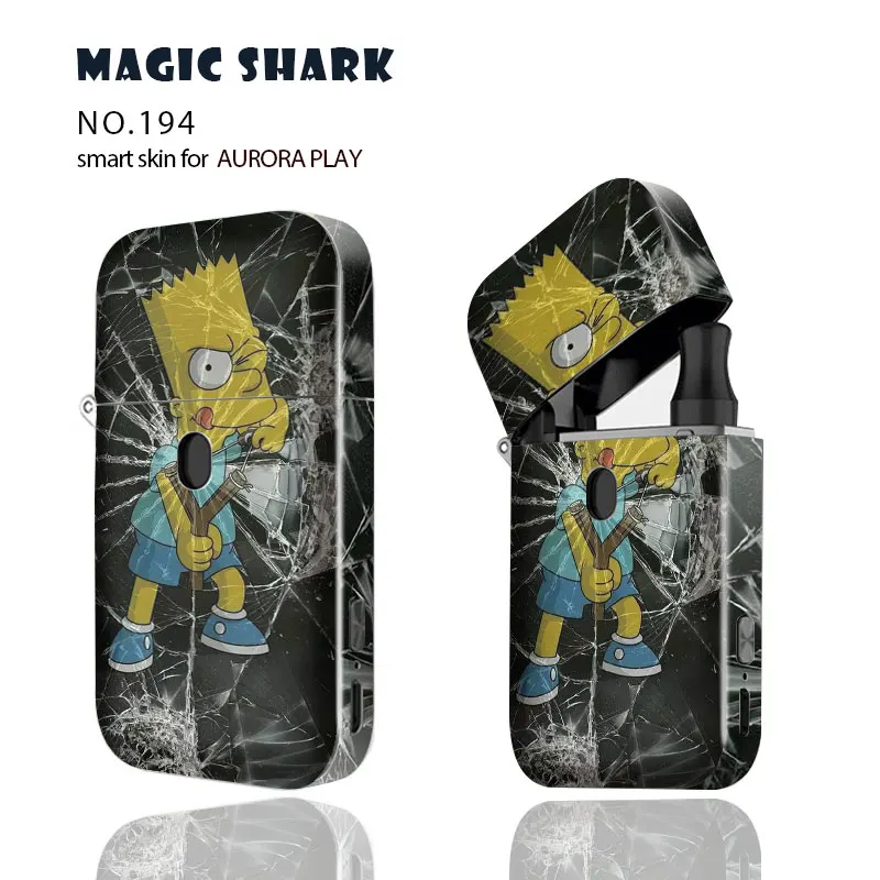 Защитный чехол-пленка Magic Shark Flower Plum Blossom разбитое стекло стерео 2.5d для вейпа