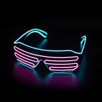 glowing glasses led gafas luminous bril neon christmas glow sunglasses flashing light glass for party supplies prop costumes new