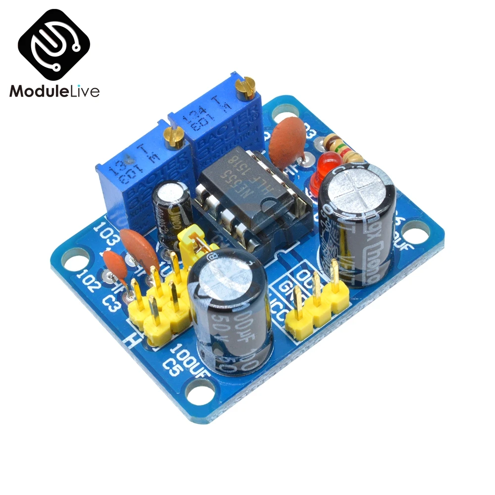 NE555 импульсная Частота Рабочий цикл прямоугольная волна генератор сигналов