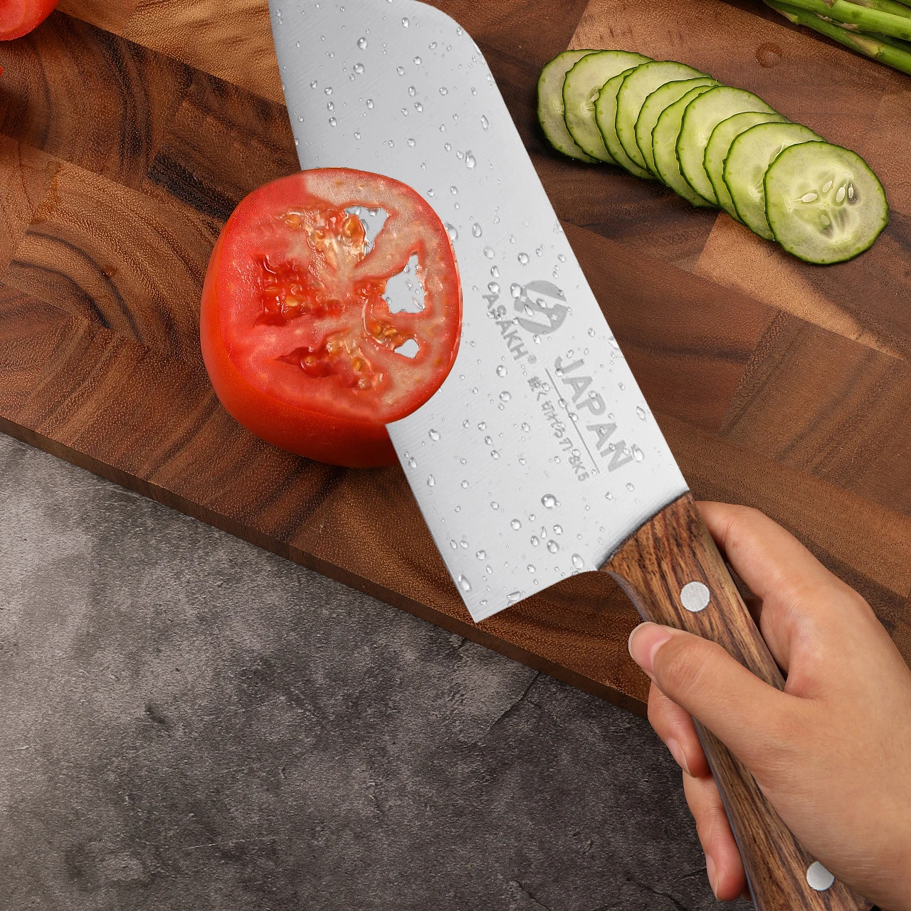 Нож шеф-повара для мяса 7 дюймов из высокоуглеродистой нержавеющей стали | Дом и