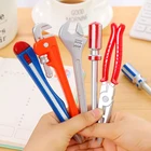 1 шт. индивидуальные металлические инструменты корейские канцелярские креативные шариковые ручки пластиковые