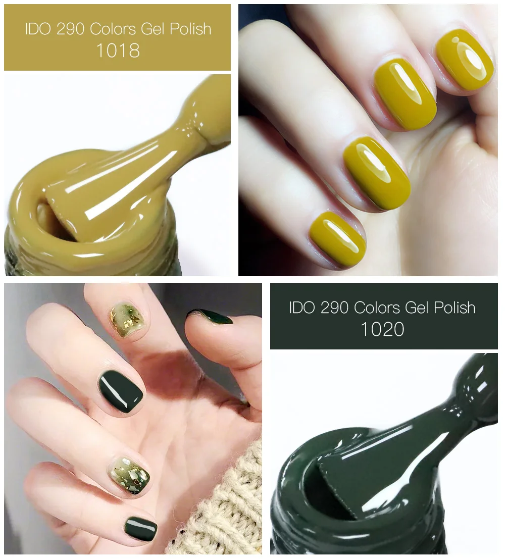 100 шт. УФ гель для ногтей отмачиваемый lDO Гель лак Бесплатная доставка