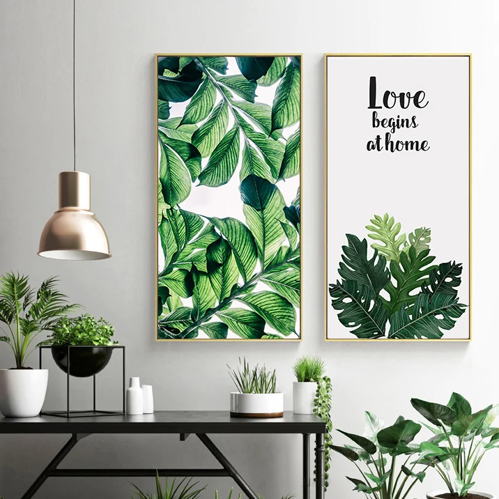 

Картина на холсте в скандинавском стиле BY50PA с изображением дерева и цветов, постер для детской комнаты, современное домашнее украшение