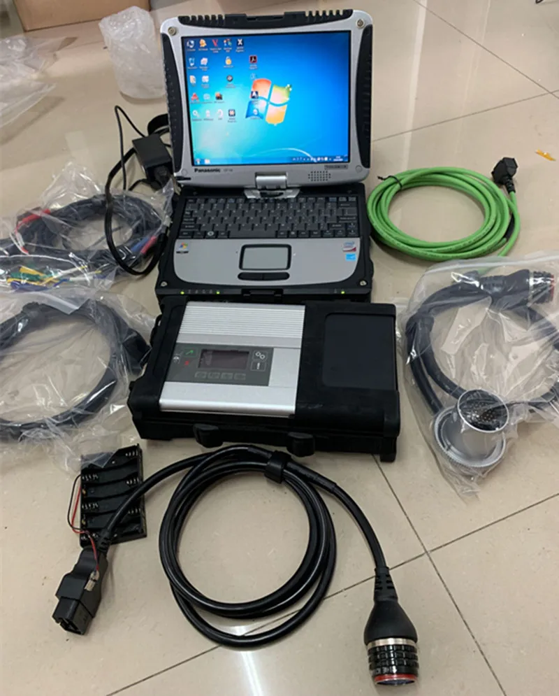 Новое поступление 2021 06 Супер диагностический инструмент 2 в 1 для BMW ICOM NEXT sd connect mb