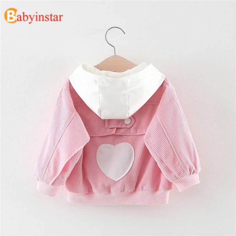 Babyinstar/Новинка; сезон осень-весна; куртки для маленьких девочек; Одежда для девочек; куртки и пальто; Одежда для маленьких девочек; милые пальто; детские куртки