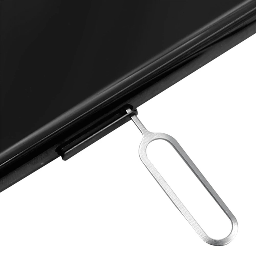 100Pcs Sim Card Tray Removal Eject Pin Key Tool Stainless Steel Needle for iPhone iPad Samsung Huawei xiaomi |